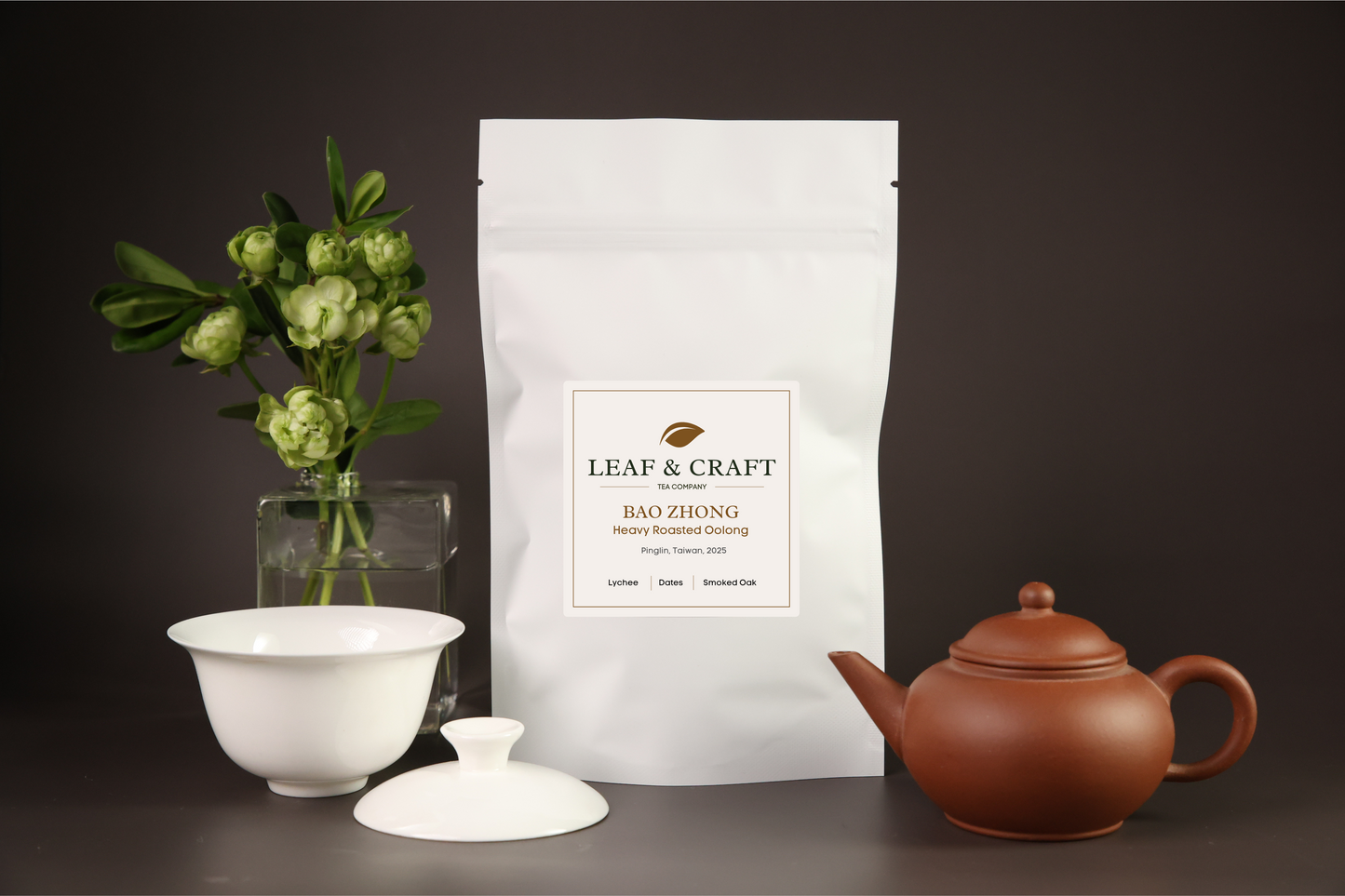 Bao Zhong Oolong (Traditional Heavy Roasted) Package Shot