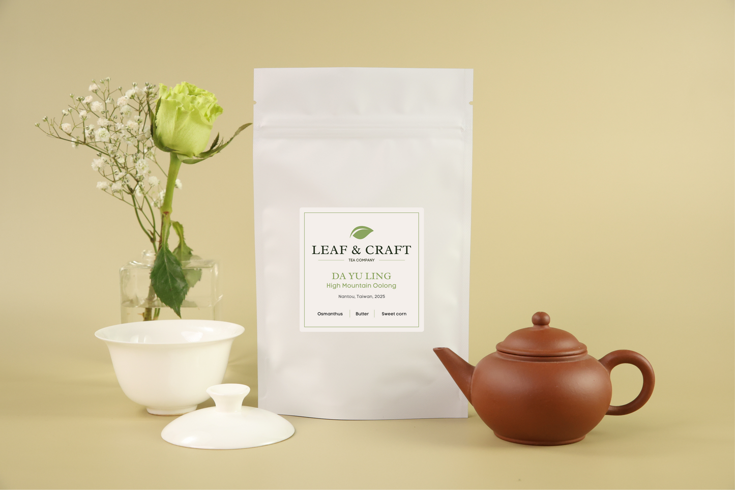 Da Yu Ling High Mountain Oolong Package Shot