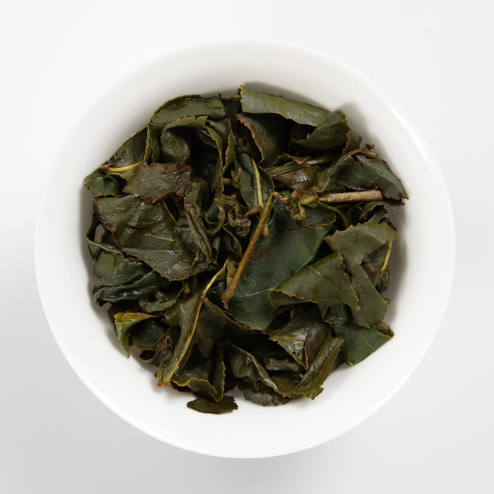 Da Yu Ling High Mountain Oolong Wet Leaves