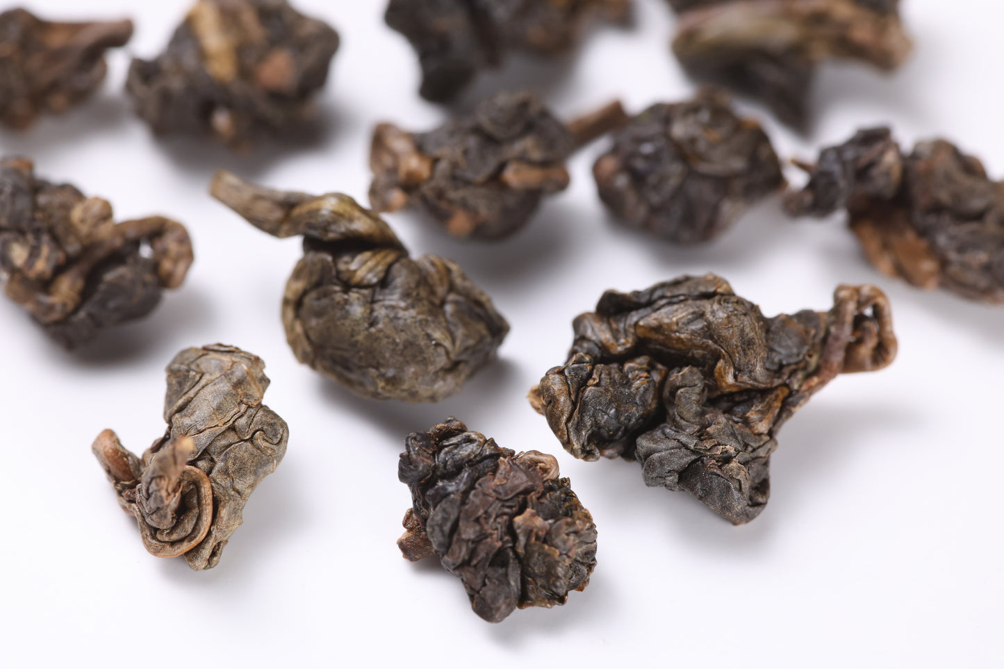 Dong Ding Medium Roasted Oolong Macro Shot