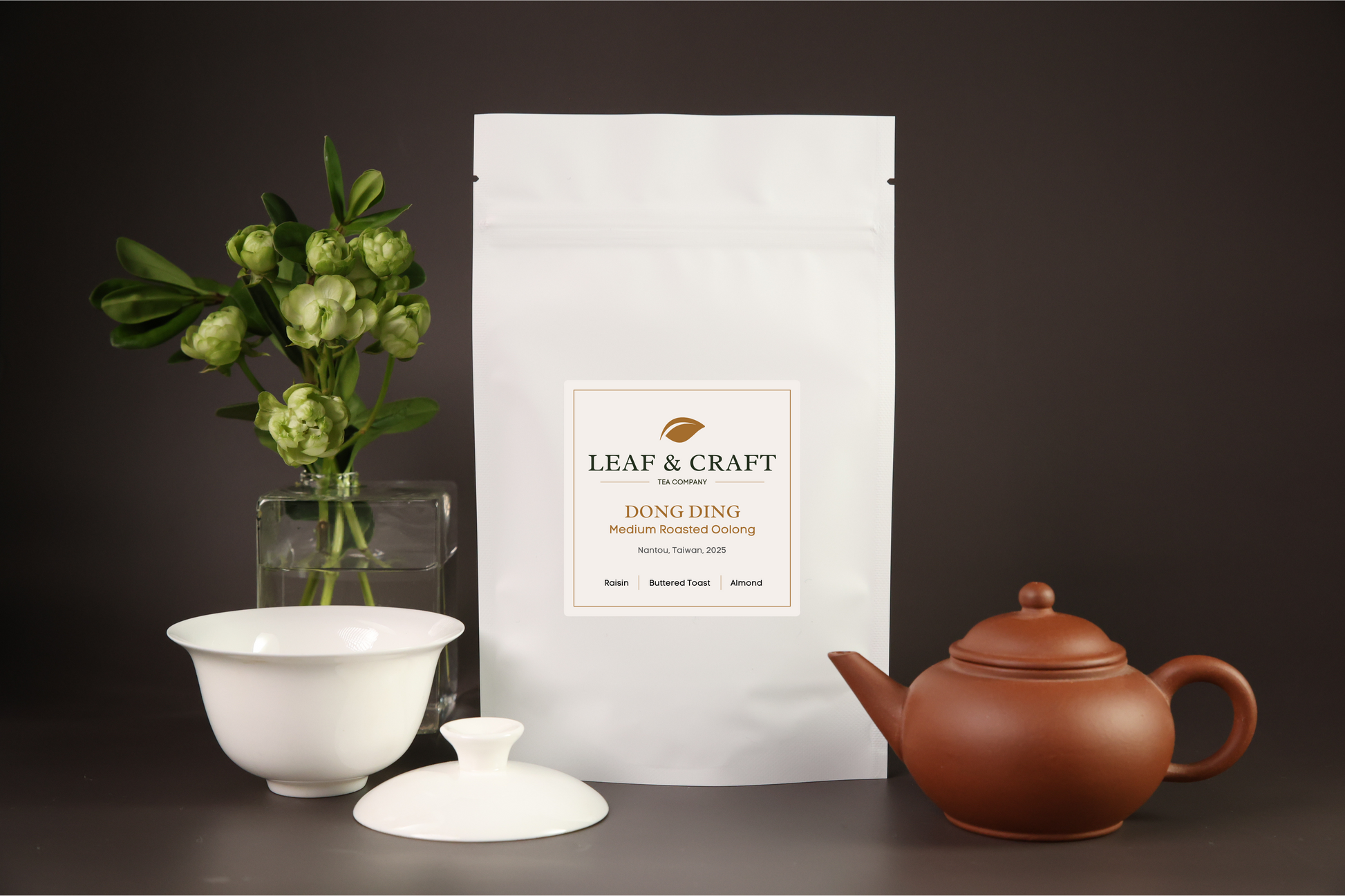 Dong Ding Medium Roasted Oolong Package Shot