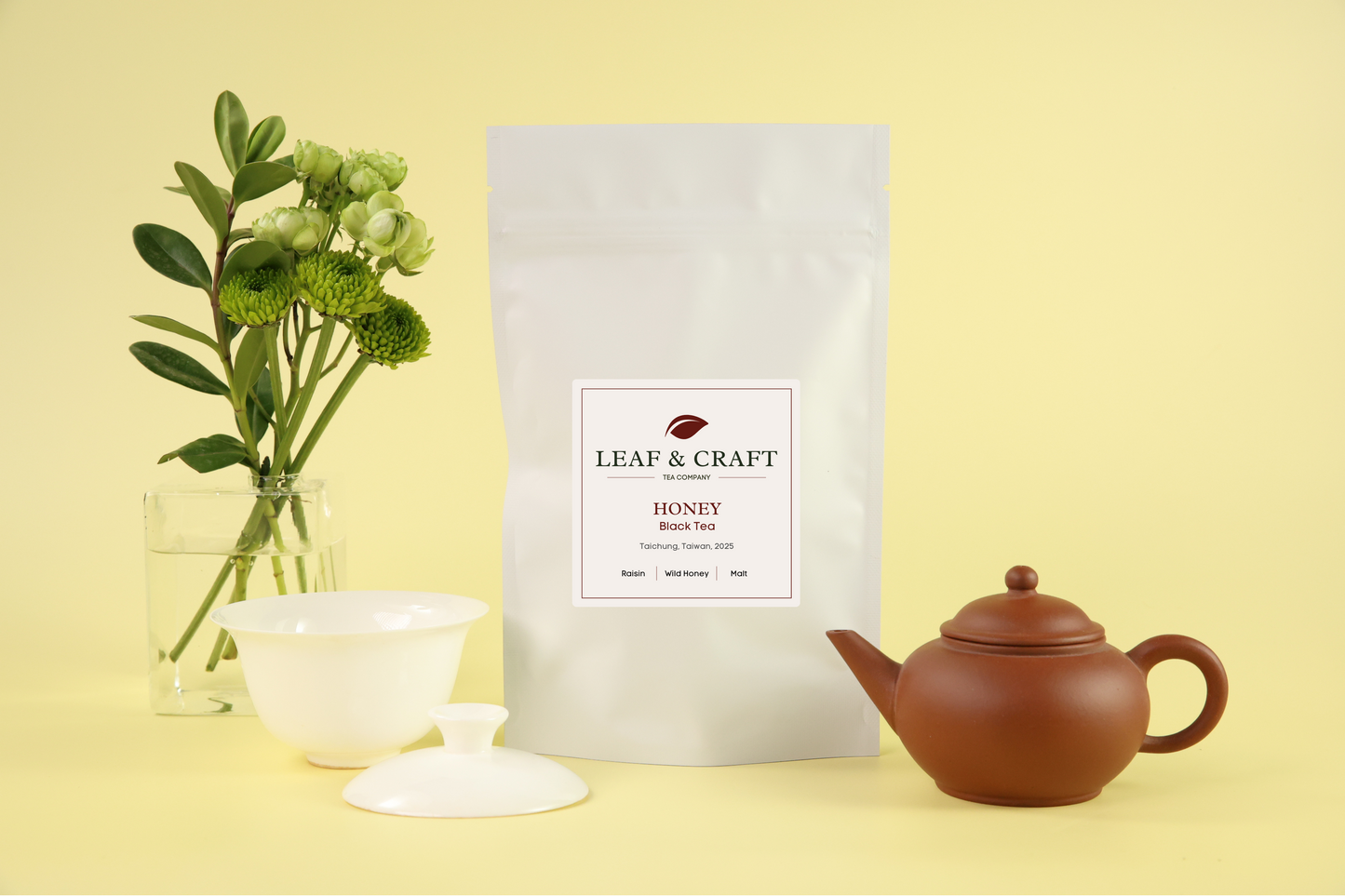 Honey Black Tea Package Shot