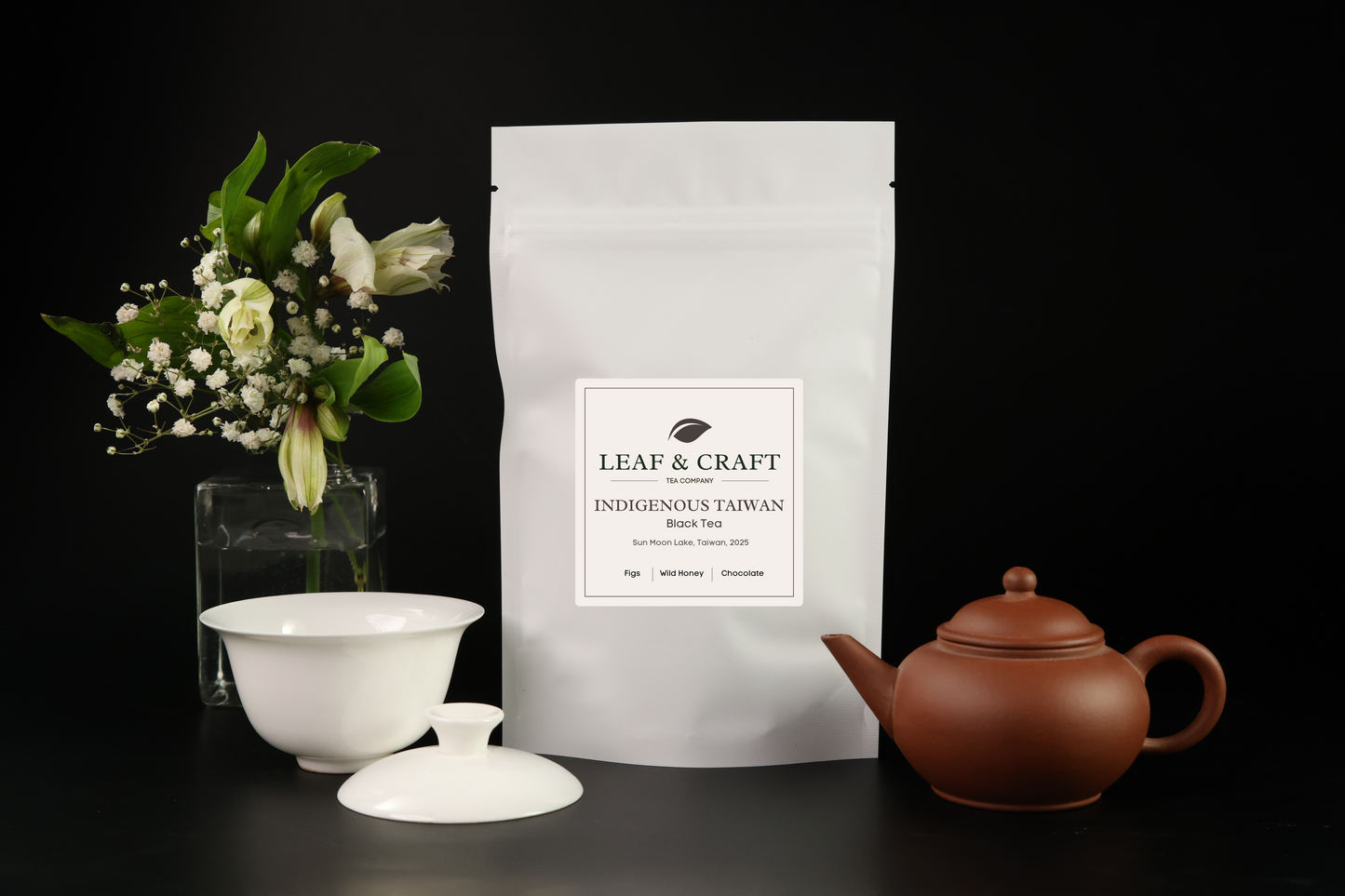 Indigenous Taiwan Black Tea Package Shot