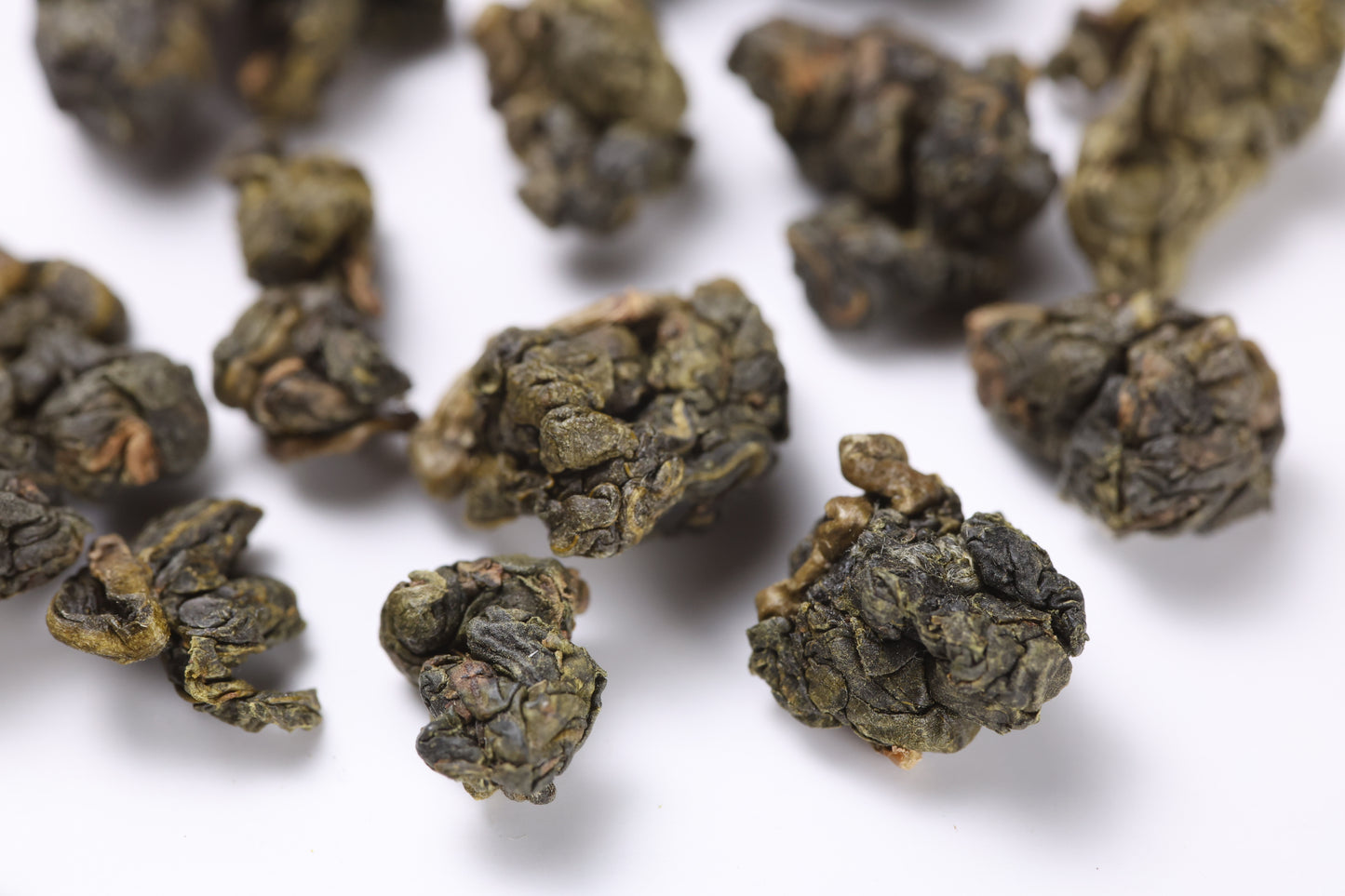 Lishan High Mountain Oolong Macro Shot