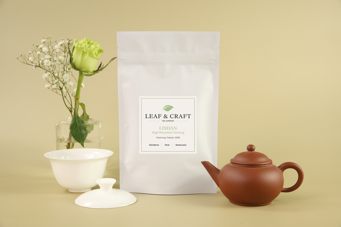 Lishan High Mountain Oolong Package Shot