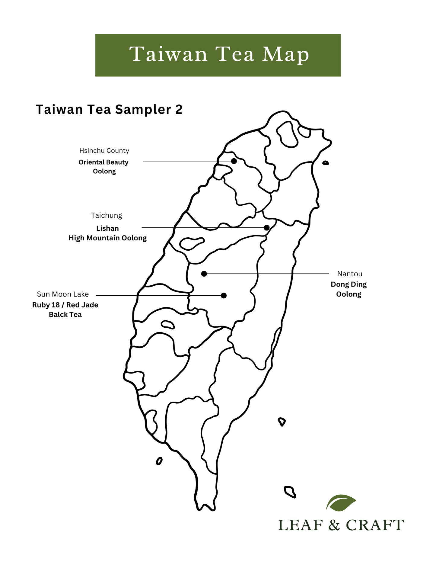 Timeless Leaves of Taiwan: Classic Teas Sampler