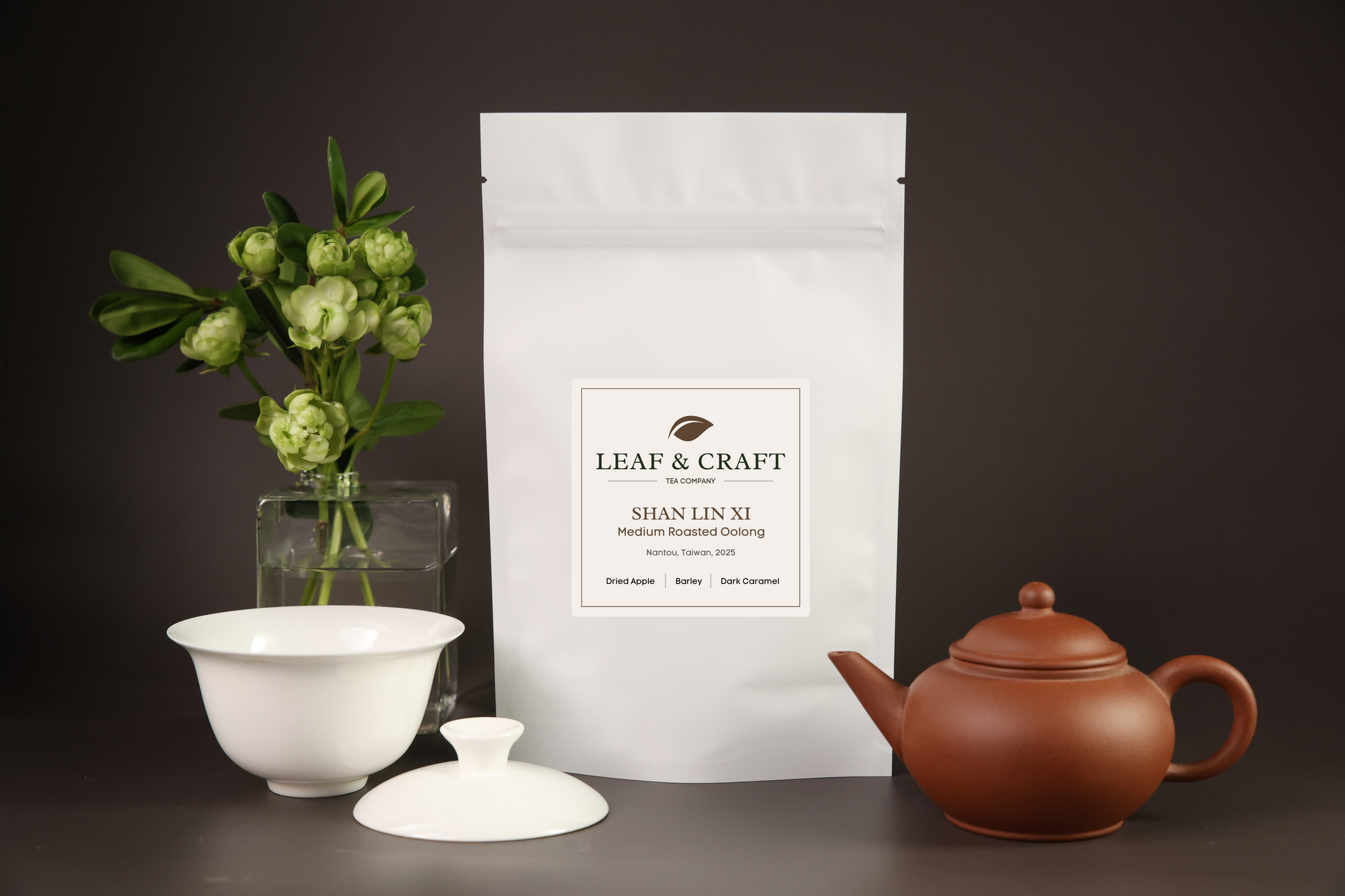 Shan Lin Xi Medium Roasted Oolong Package Shot