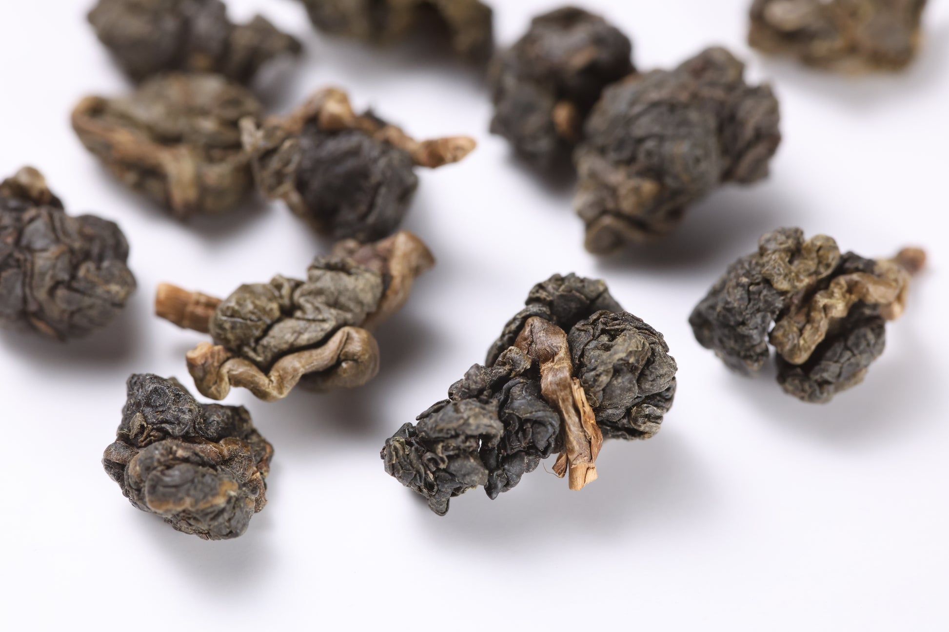 Tieguanyin Medium Roast Oolong Macro Shot
